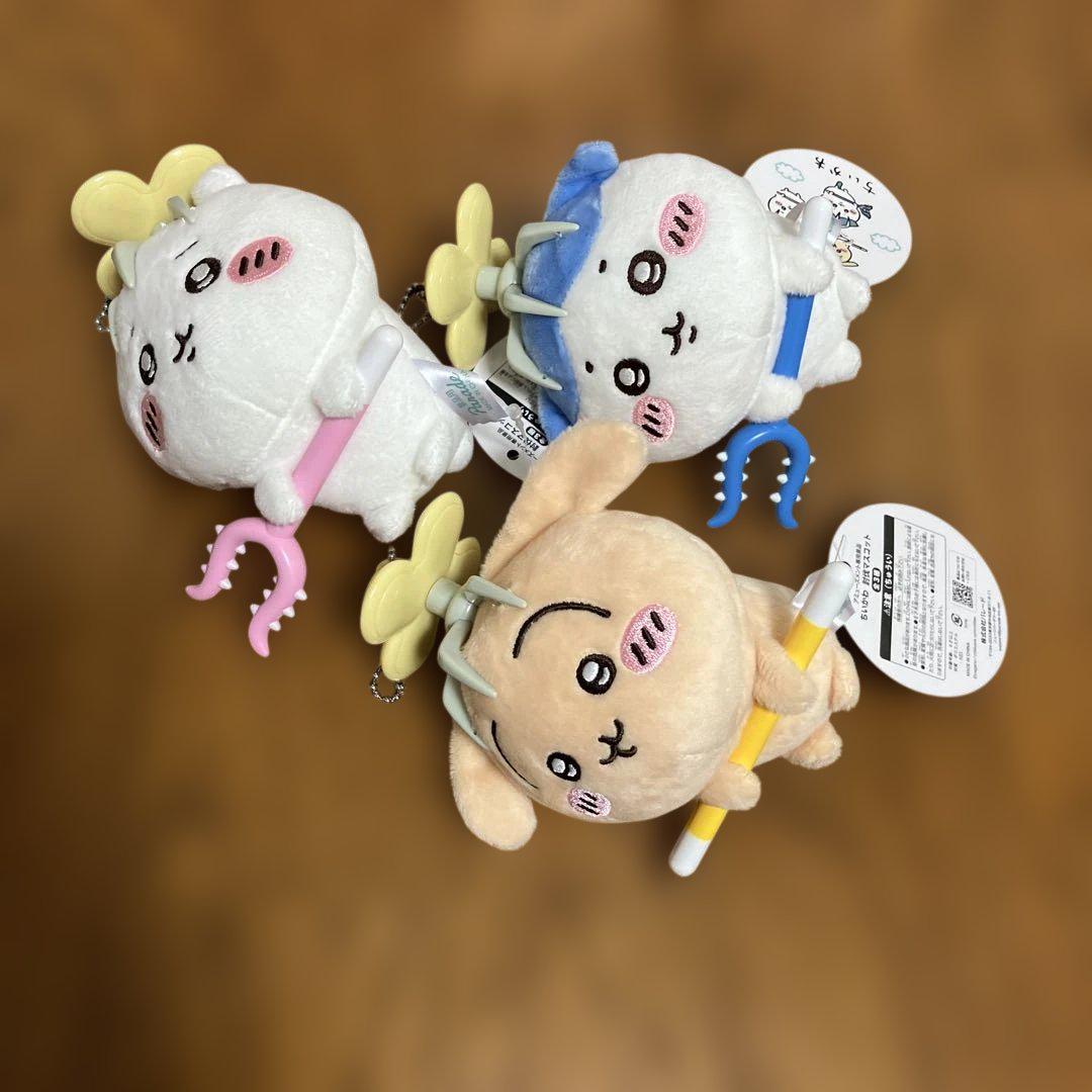 ちいかわ ボトル コロコロクリーナーポーチ マスコット ９点セット
