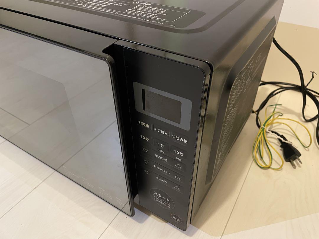 【超美品】 siroca 電子レンジSX-18D132 18L 一人暮らしにも◎