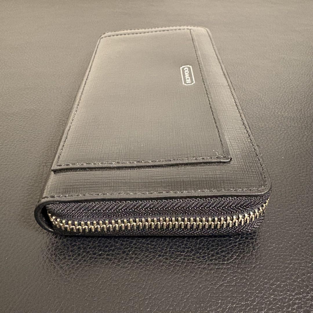 【値下げOK】コーチ COACH ラウンドファスナー長財布 メンズ 黒 【値下げOK】コーチ COACH ラウンドファスナー長財布 メンズ 黒