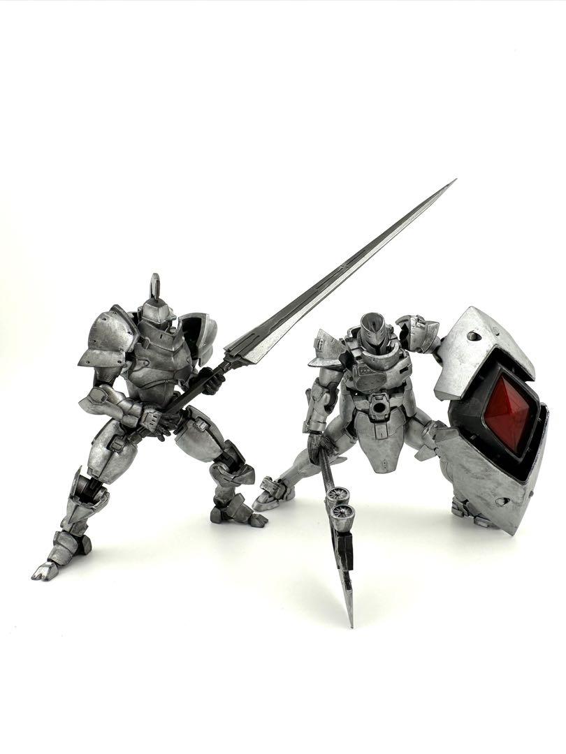 ヘキサギア　ガバナー ナイト、ジャッジヘッド塗装済み完成品