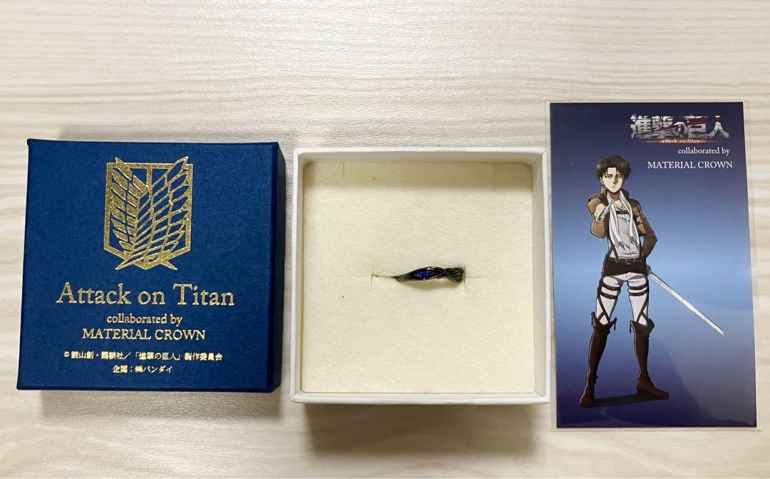 【正規品】 進撃の巨人 CROWN MATERIAL シルバーリング リヴァイ兵長 その他