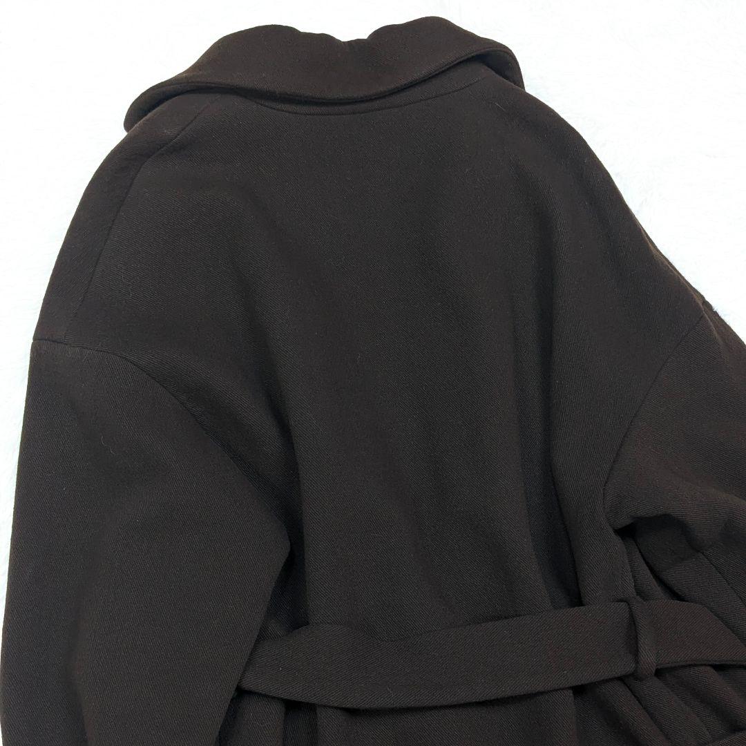 ZARA MANTECO ベルテットコート ブラック XS