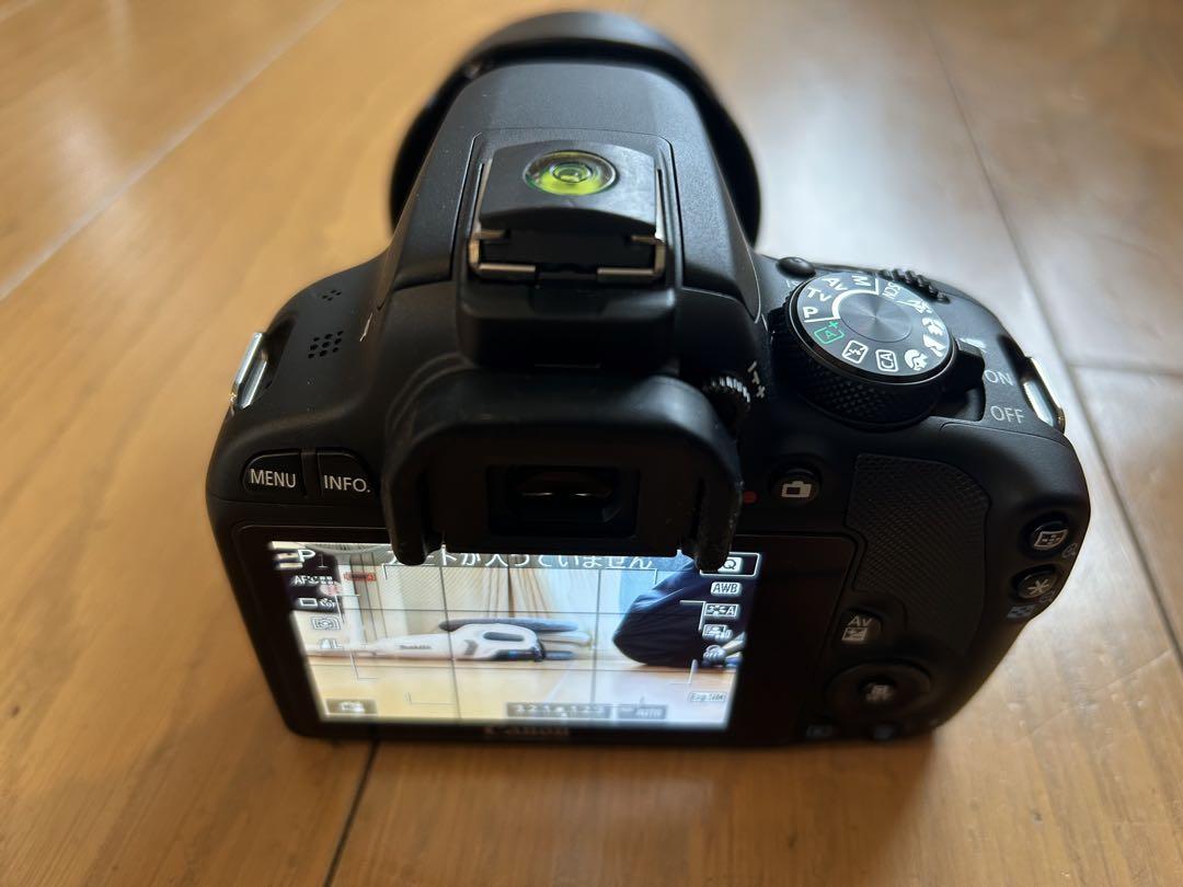 【美品】Canon EOS Kiss X7 レンズキット ブラック