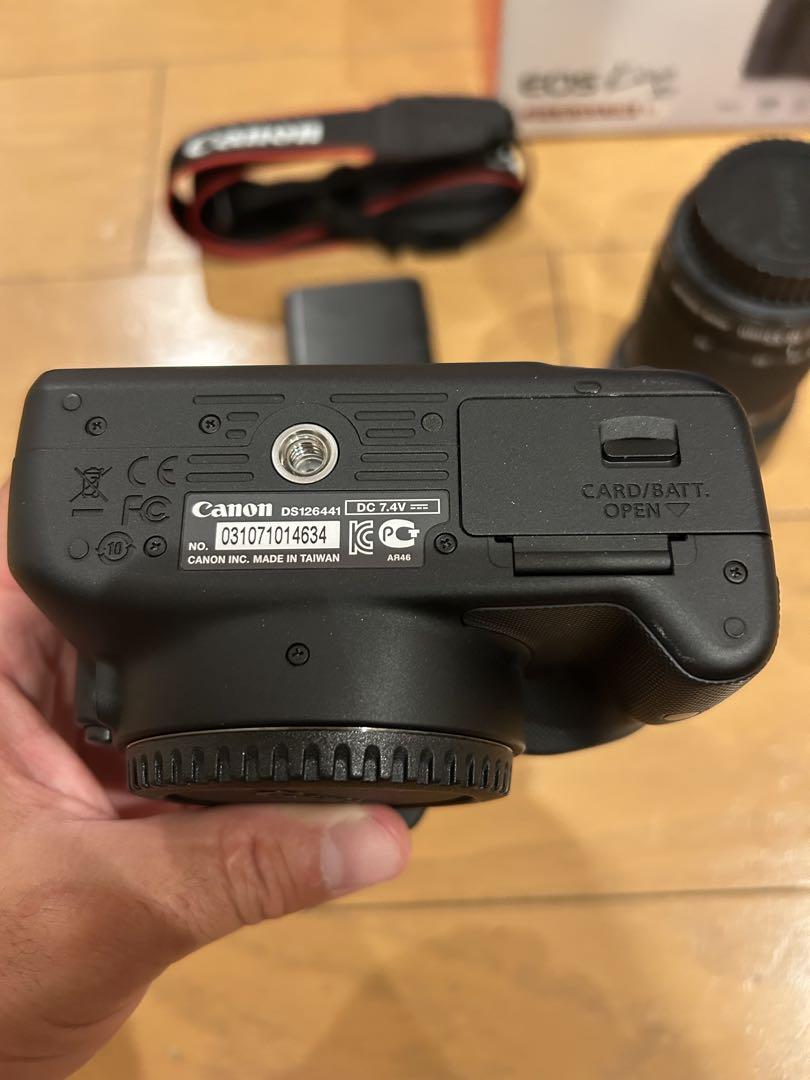 【美品】Canon EOS Kiss X7 レンズキット ブラック