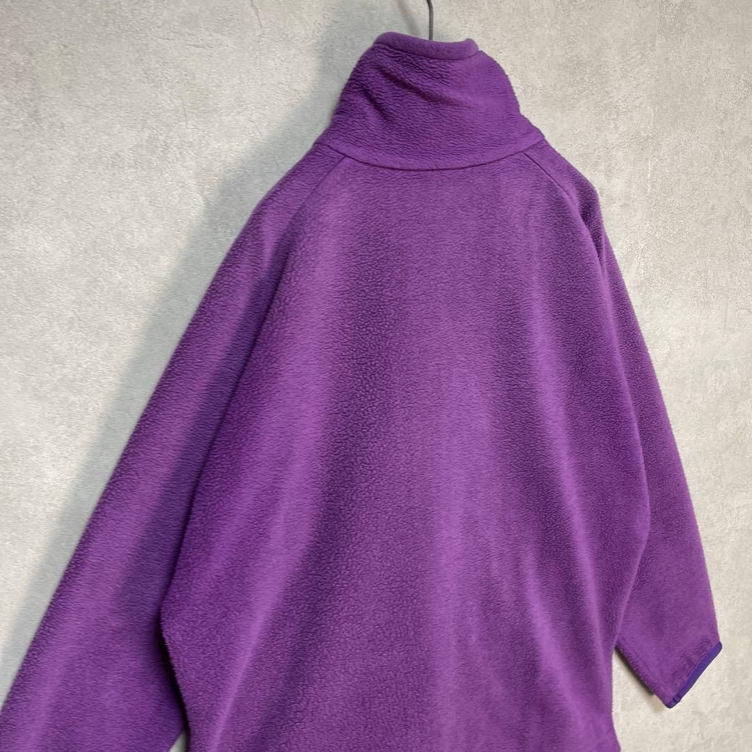 古着 80s ジャミロクワイ着用 バーグハウス フリース ジャケット パープル①