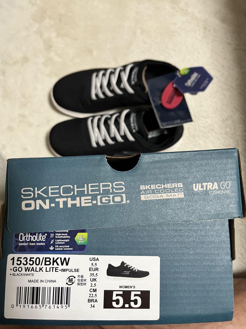 【新品未使用】SKECHERSスニーカー22.5cmレディース