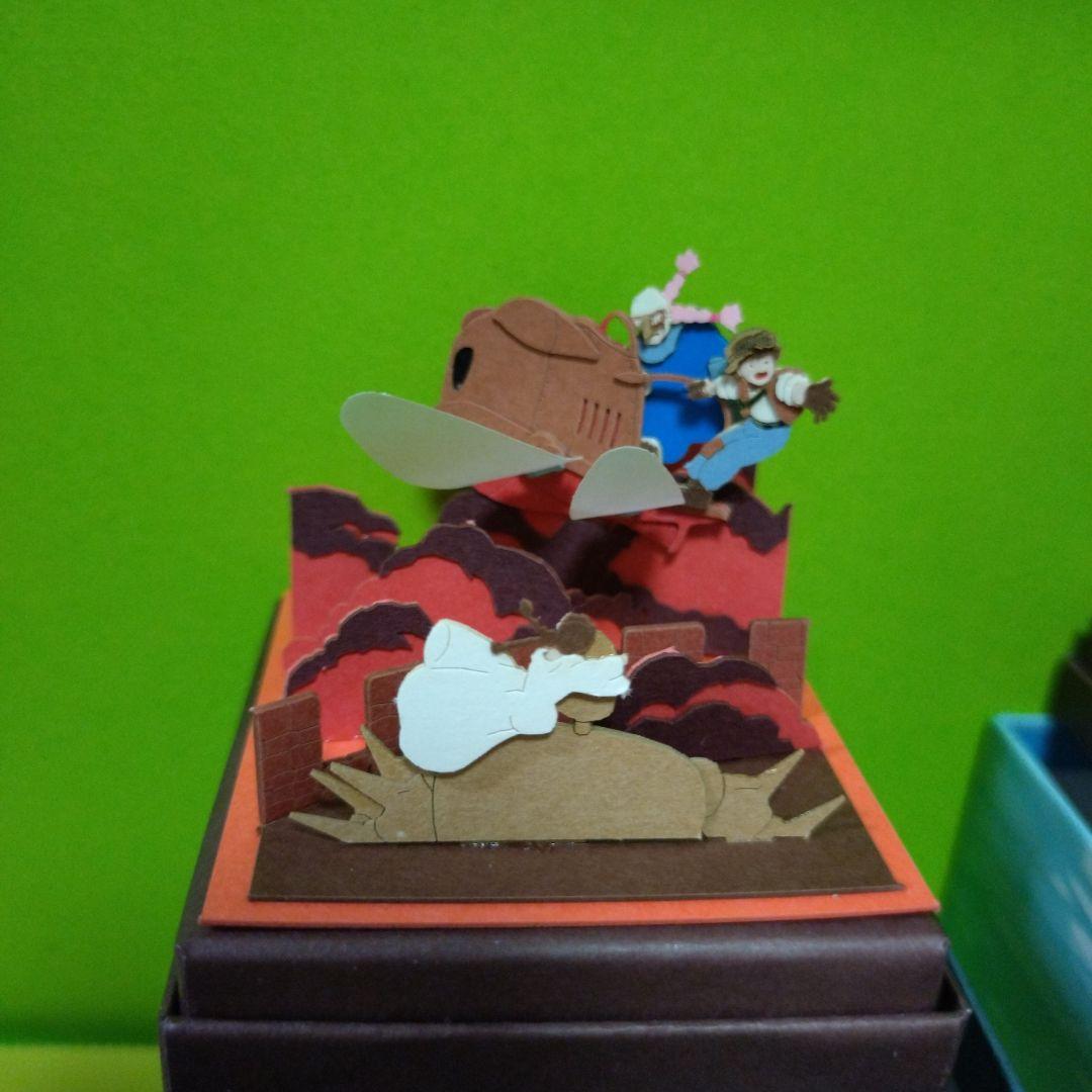 スタジオジブリ mini ペーパークラフト 完成品 ミニチュアート