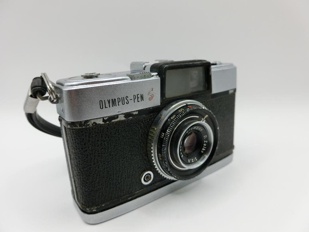 【2025新春福袋】 完動品】OLYMPUS PEN-S ハーフサイズ フィルムカメラ 動作確認済み フィルムカメラ