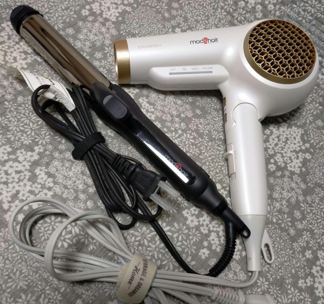 モッズヘアmod's hair イオンリペアドライヤー　2wayヘアアイロン