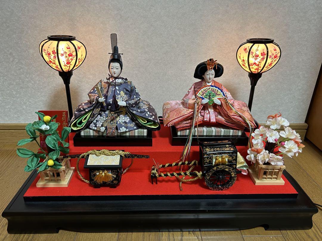 雛人形　お雛様・お内裏様セット　最終値下げ！13000円→6225円