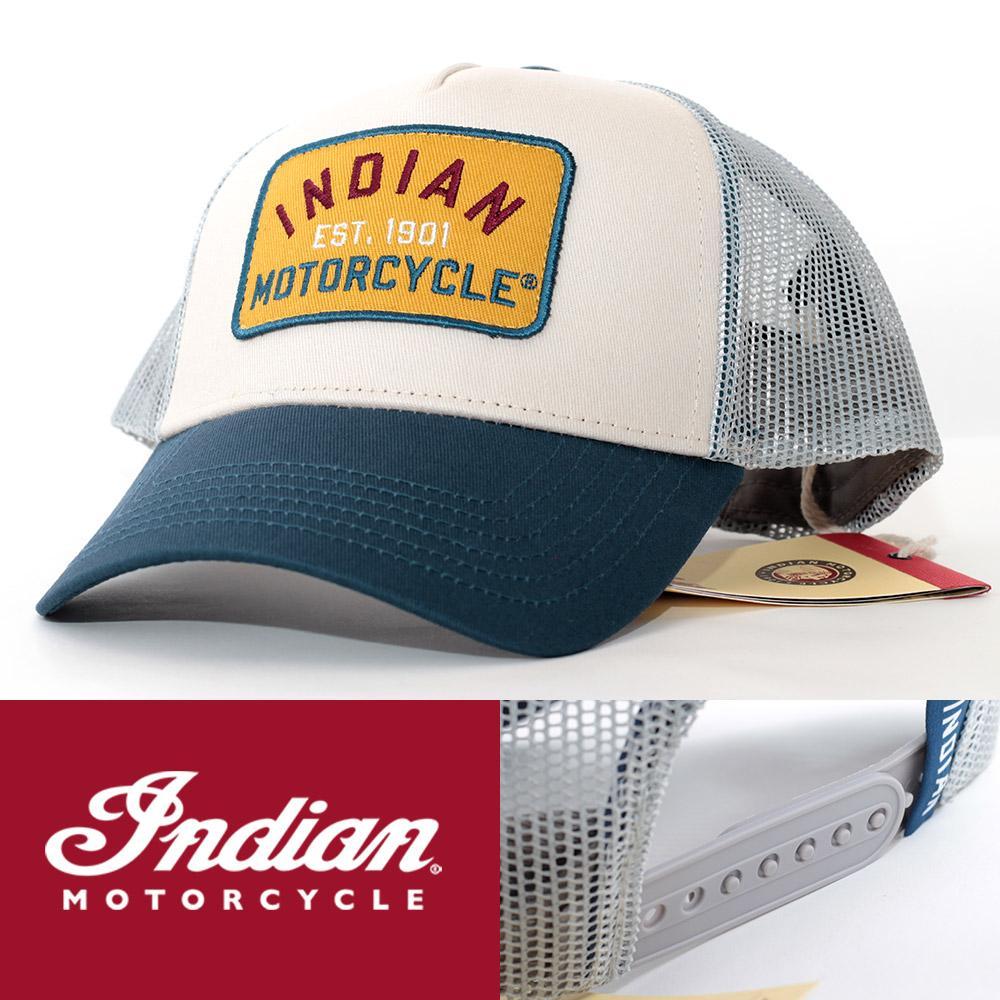 メッシュキャップ 帽子 Indian Motorcycle 白色 2833441 5,499円