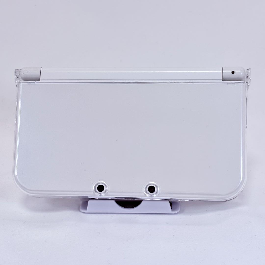 発色良好 newニンテンドー3ds ll パールホワイト 新品ケース 充電器