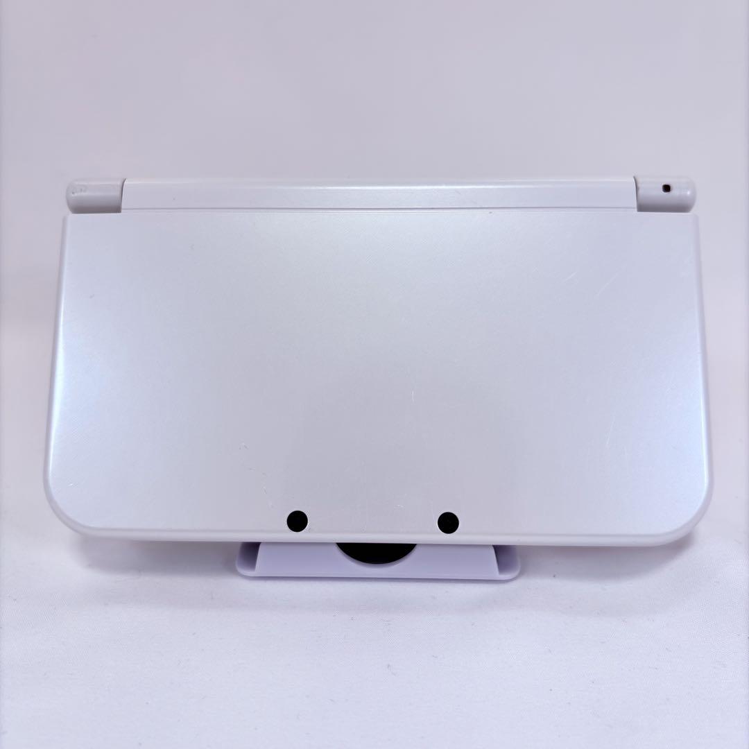 発色良好 newニンテンドー3ds ll パールホワイト 新品ケース 充電器