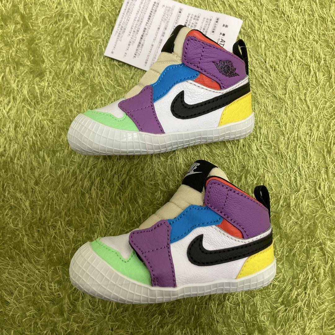 エアジョーダン1 MID マルチカラー パステル　親子 ベビー クリブブーティ