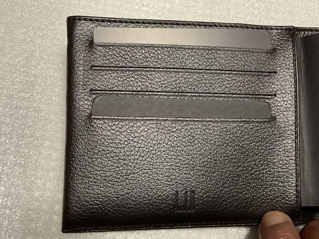 ダンヒル／高級メンズ二つ折り財布。【箱付き　新品未使用品　OH3070A】。