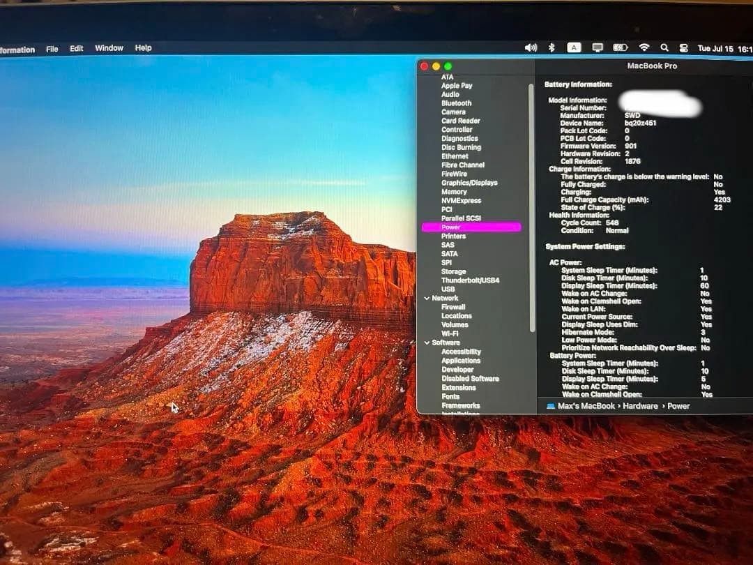 MacBook本体 2020 MacBook Pro i5 13\" 16gb 512 US