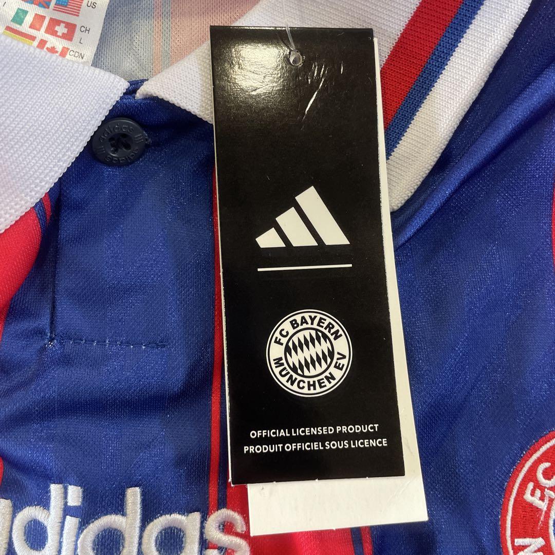 adidas バイエルンミュンヘン soccer ユニフォーム Lサイズ
