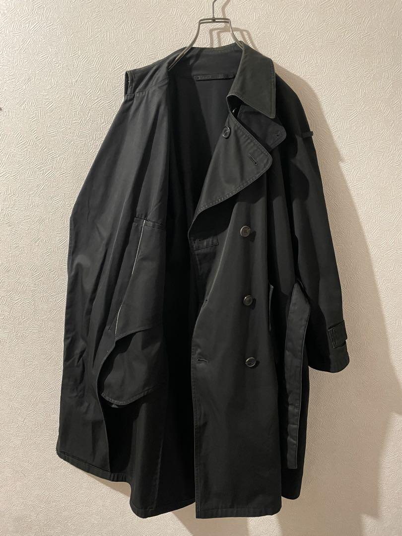 KRIS VAN ASSCHE パデット ベルト トレンチ コート