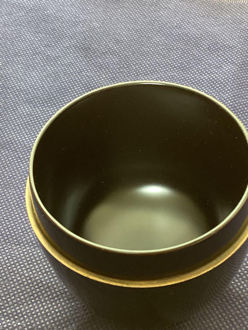 茶道具 金蒔絵 棗　平棗 一斉