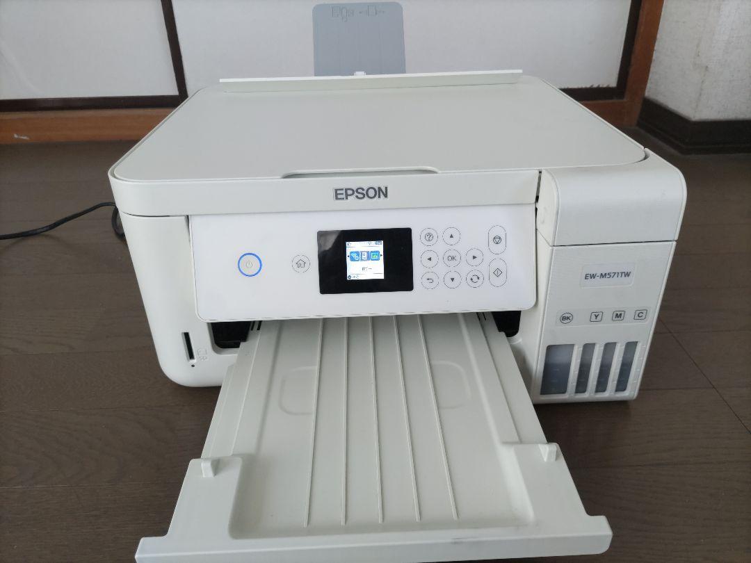 EPSON EW-M571TW 印刷枚数660枚以下 動作品 プリンター - メルカリ