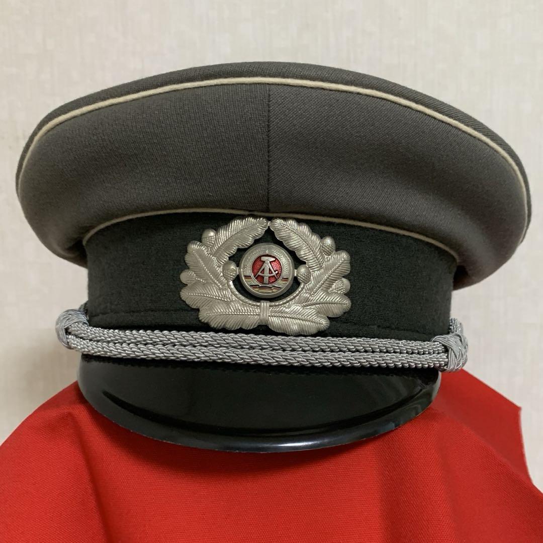 NVA東ドイツ軍/人民軍*陸軍*1986年型*将官制帽*58.5cm(実物) 東ドイツ軍 士官用 制帽 サイズ58 NVA - メルカリ