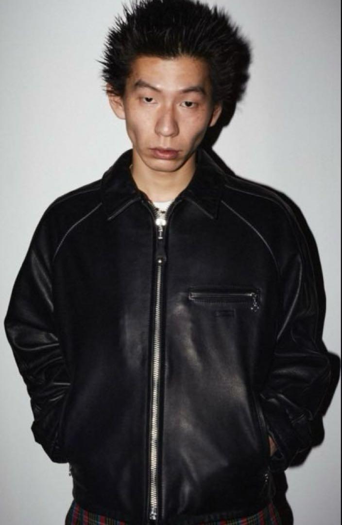 Supreme Schott Leather Racer Jacket