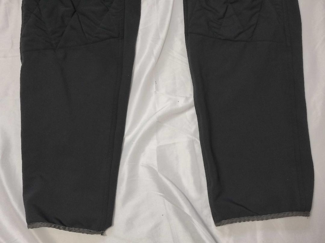 【値下 マウンテンリサーチ】Lサイズ グレー ストレッチパンツ 膝立体裁断