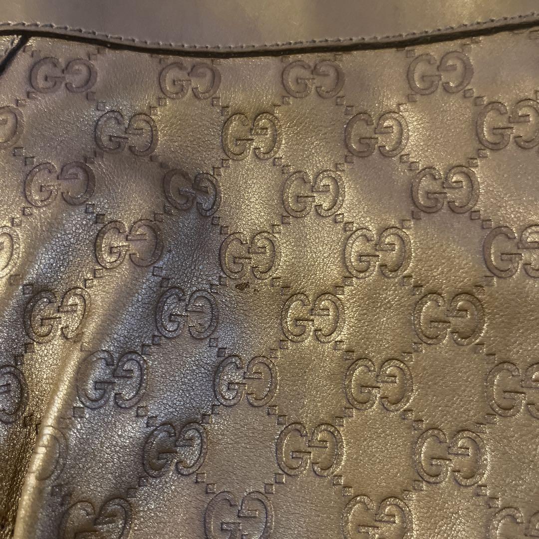 き*ち様 GUCCI GGパターン ショルダーバッグ ゴールド GUCCI ゴールド GGパターン ショルダーバッグ