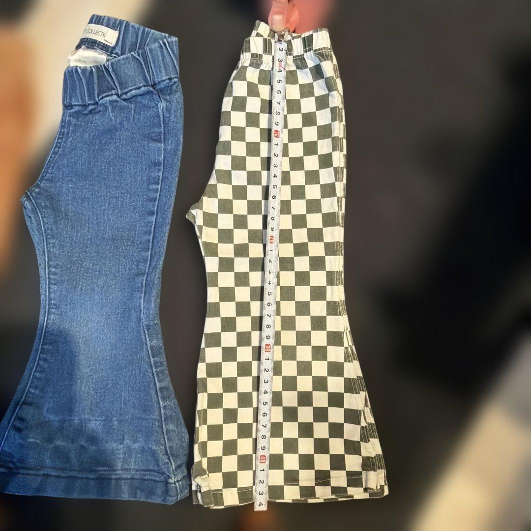 twin collective medium ロンハーマン　フレアパンツセット