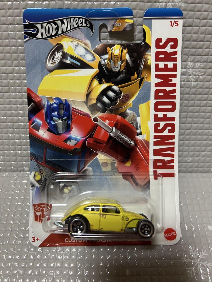 Hot Wheels トランスフォーマー ミニカー 5台セット ミニカー
