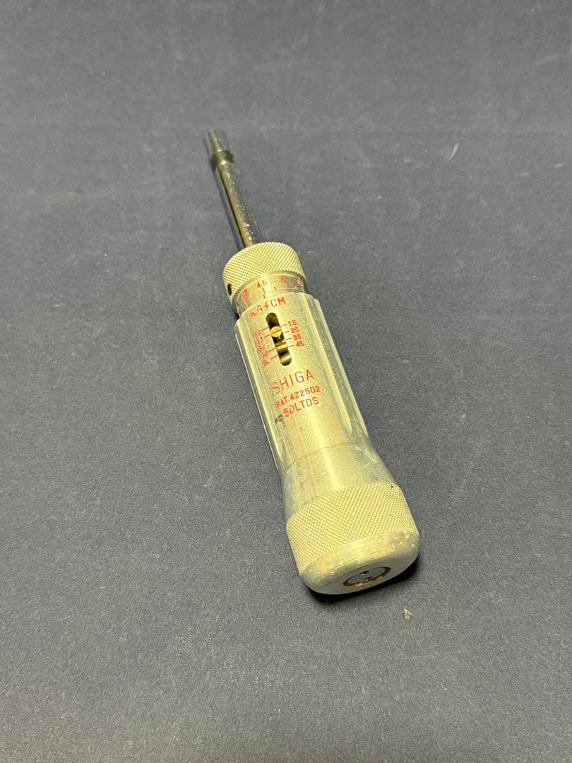 トルクドライバー 10-50ltds スコープの取り付けなどに目立った傷や汚れなし