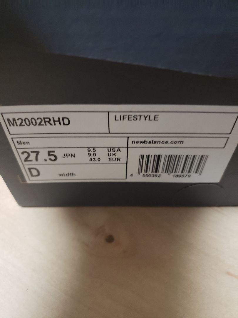 新作HOT Newbalance M2002RHD BLACK FIG 27.5 eD3Gj-m72486194322 低価2022
