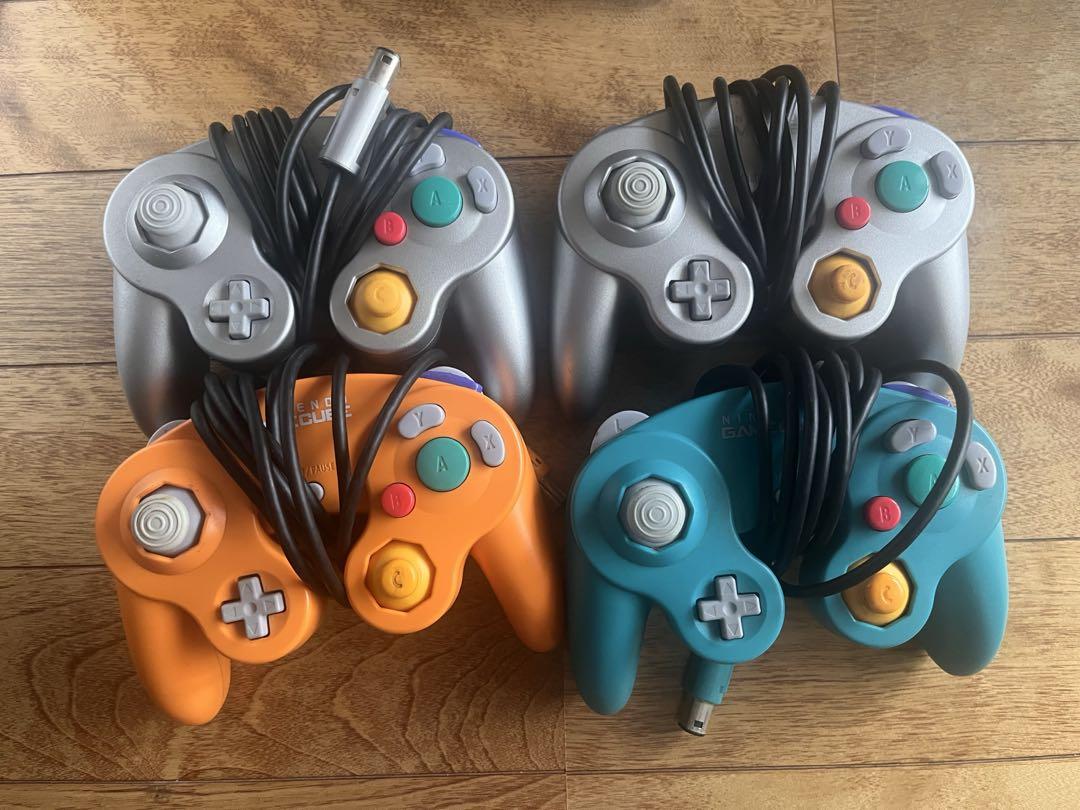 任天堂純正】ゲームキューブ コントローラー 4個セット（バラ