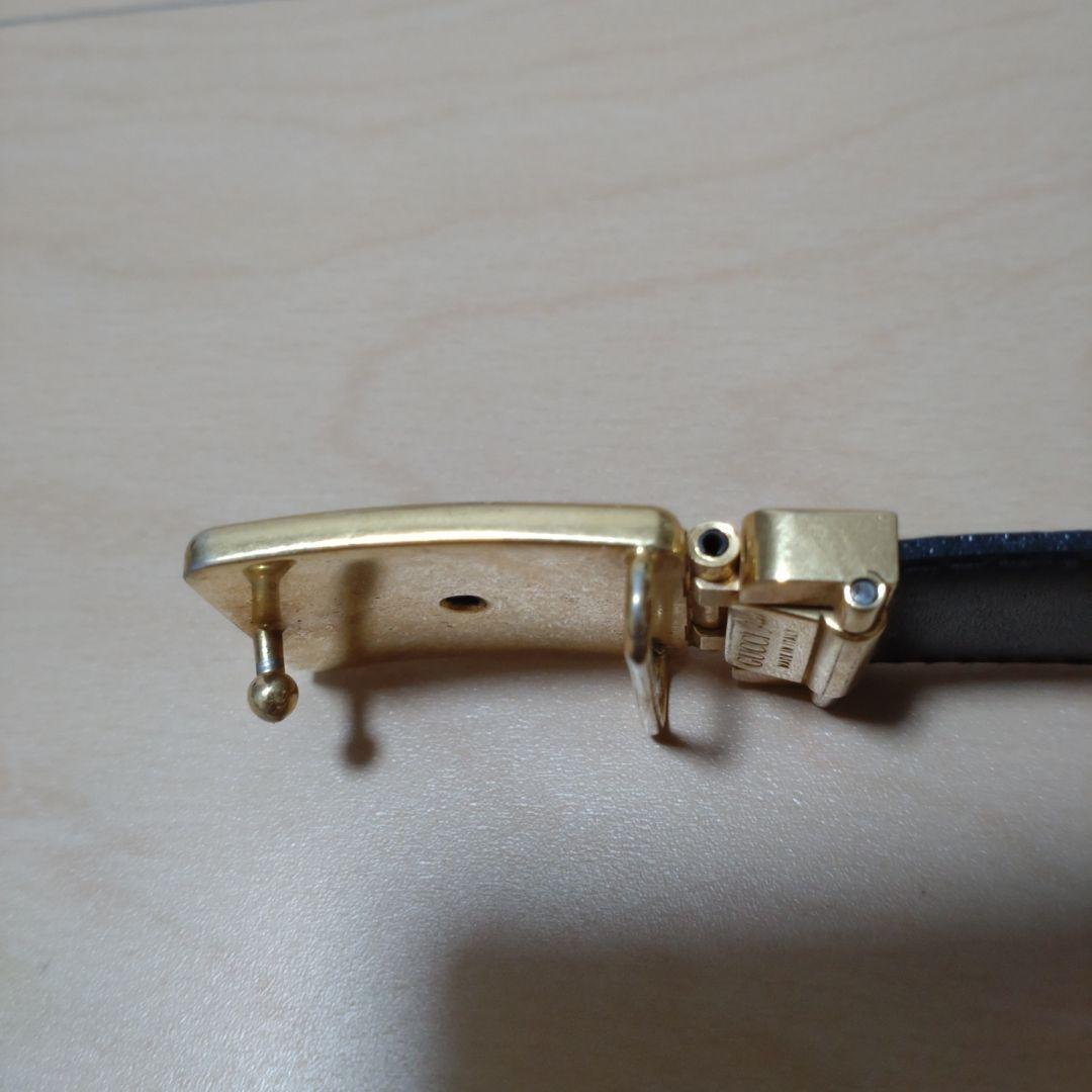 GUCCI 最高級カーフレザーリバーシブルベルト　ヴィンテージ　イタリア製