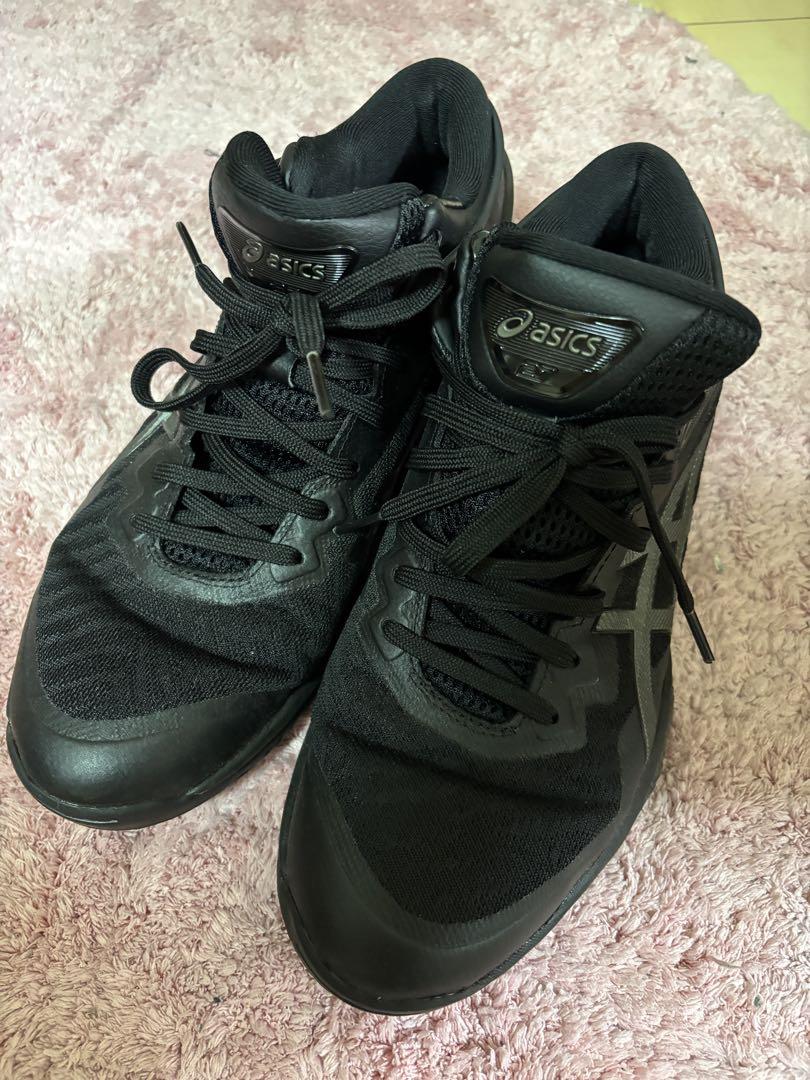 ASICS バスケットボールシューズ ブラック ハイカット ASICS バスケットシューズ ハイカット ブラック 26.5 - メルカリ