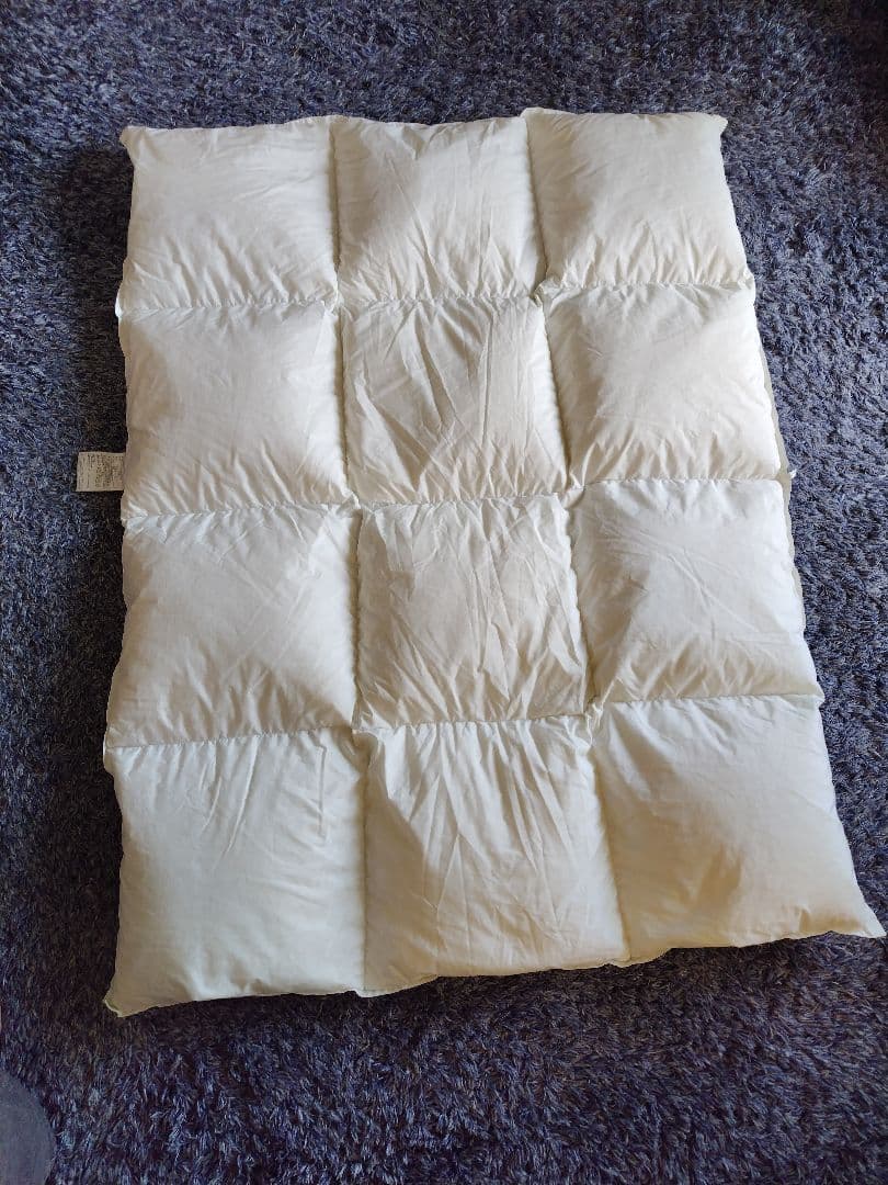 【保証書あり】【西川赤ちゃん冬用掛け布団】ロシア産ホワイトグースダウン掛け布団
