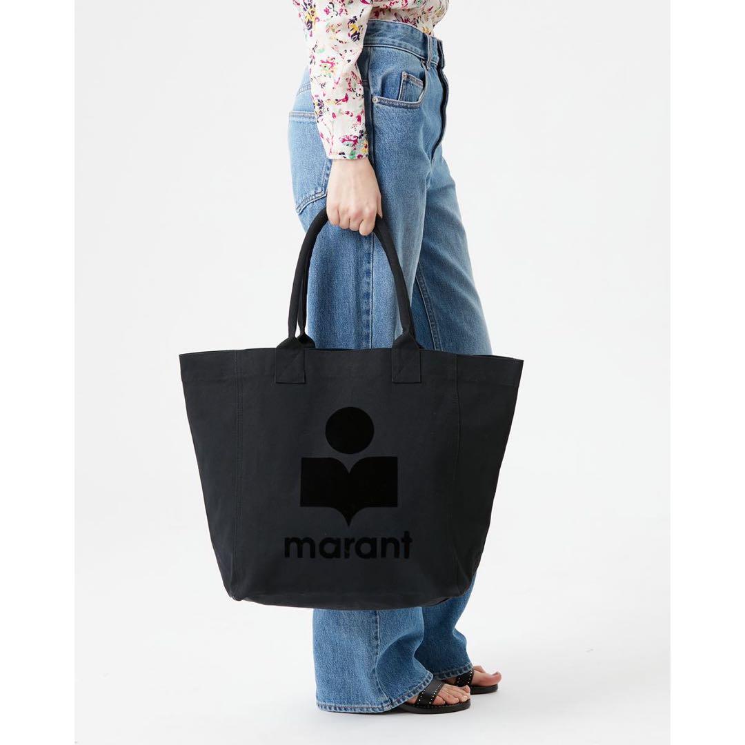 ★Isabel Marant★イェンキ コットン ハンド キャリーバッグ Isabel Marant*YENKYコットン ハンドキャリーバッグ - メルカリ