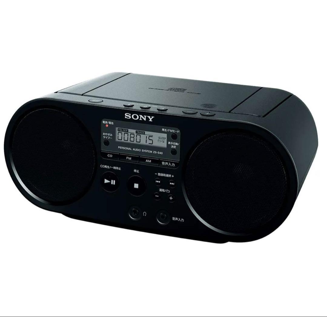 SONY ZS-S40 ポータブルCDプレーヤー