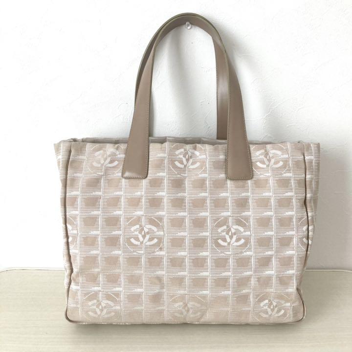 リサイクル﹦ CHANEL MM トートバッグ ハンドバッグ 0NGoO-m72492392920 シャネル ニュートラベルライン ↦ベージュ