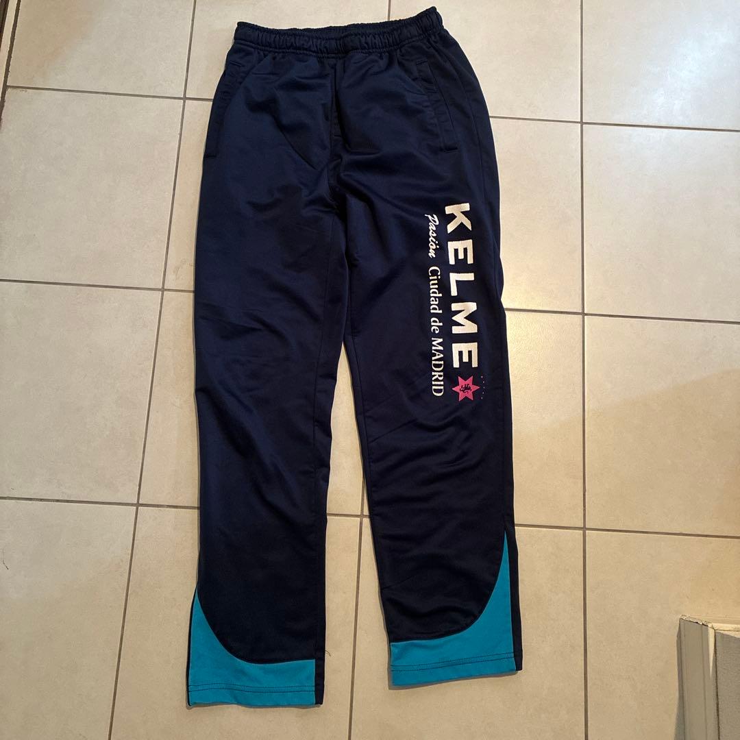 KELME ジャージセット ネイビー カラフル KELME ケルメ ジャージジャケット(ネイビー×ネオンイエロー