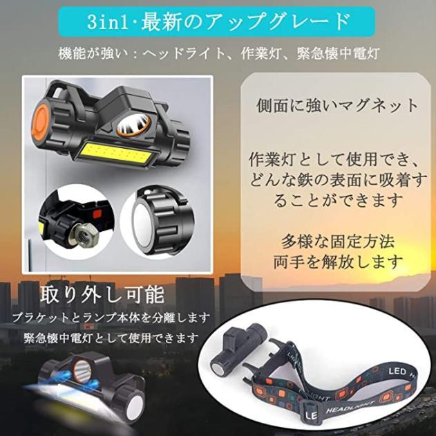 アウトレット 送料無料 M21 5 2359 Ledヘッドライト アウトドア用 2個セット Riversidemedicalarts Com