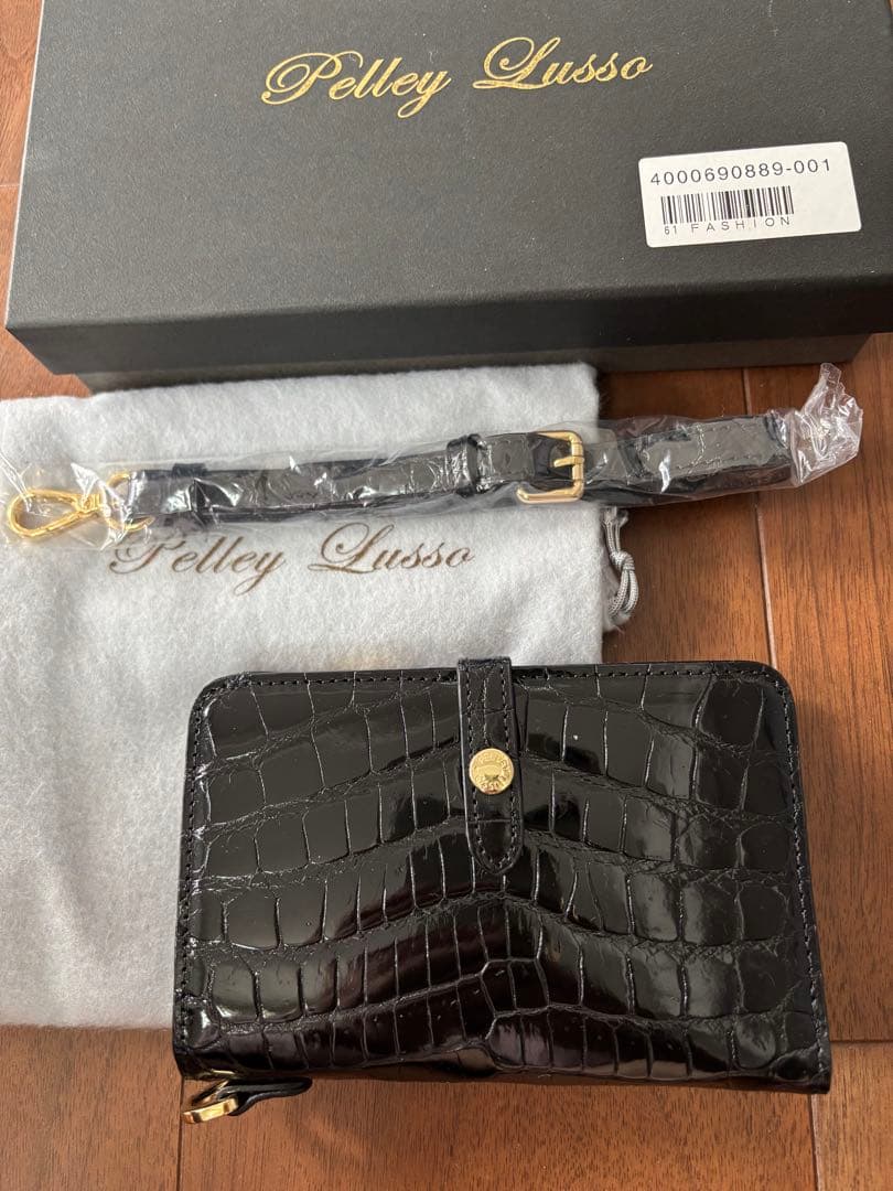Pelley Lusso ペレリールッソ クロコ 財布