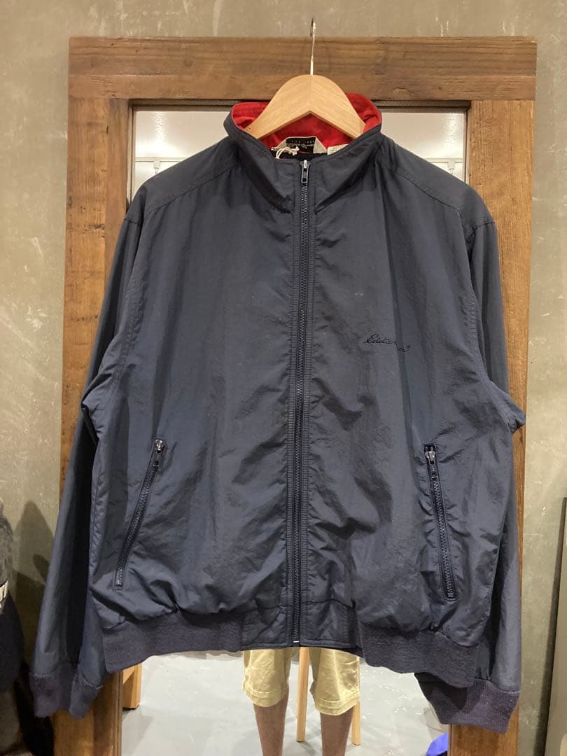 Eddie Bauer ナイロンジャケット L ネイビー