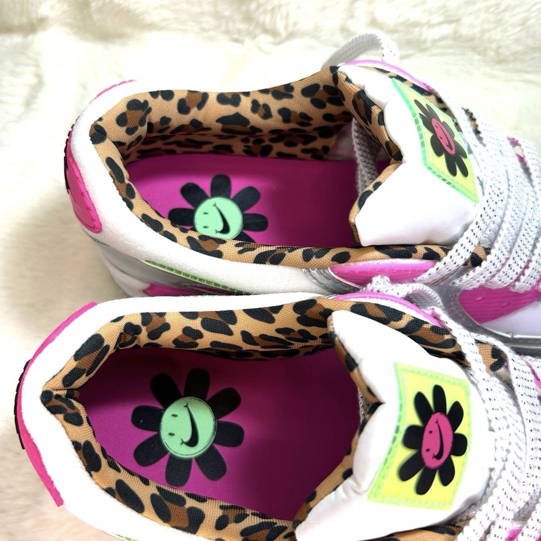 NIKE】未使用級 AIR MAX 90 村上隆 コラボ ピンク シルバー