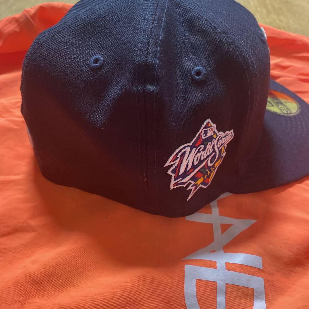 New Era ニューヨーク・ヤンキース キャップ 7 3/8 ネイビー