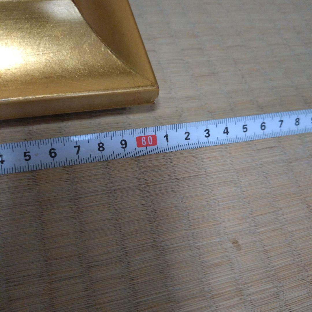 金色の装飾的な油彩額縁M15④ - メルカリ