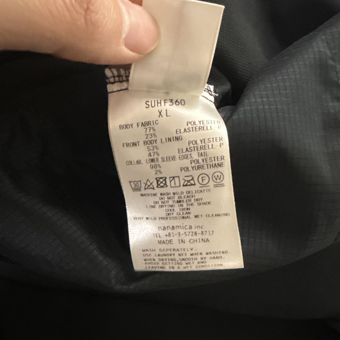 新品未使用 nanamica ALPHADRY Crew Neck Sweat