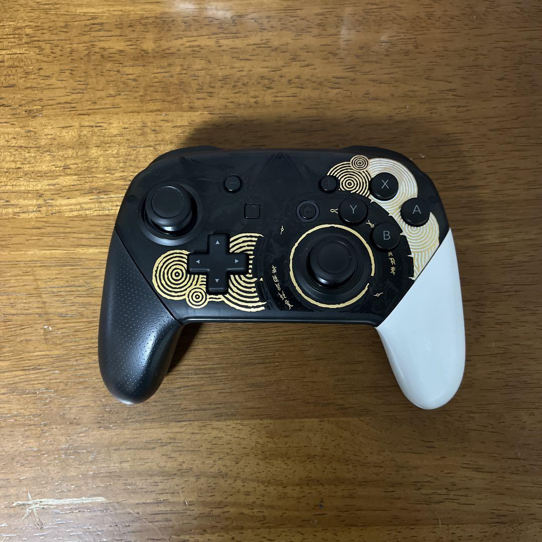 Switch Proコン ゼルダの伝説 ティアーズ オブ ザ キングダムエディ…