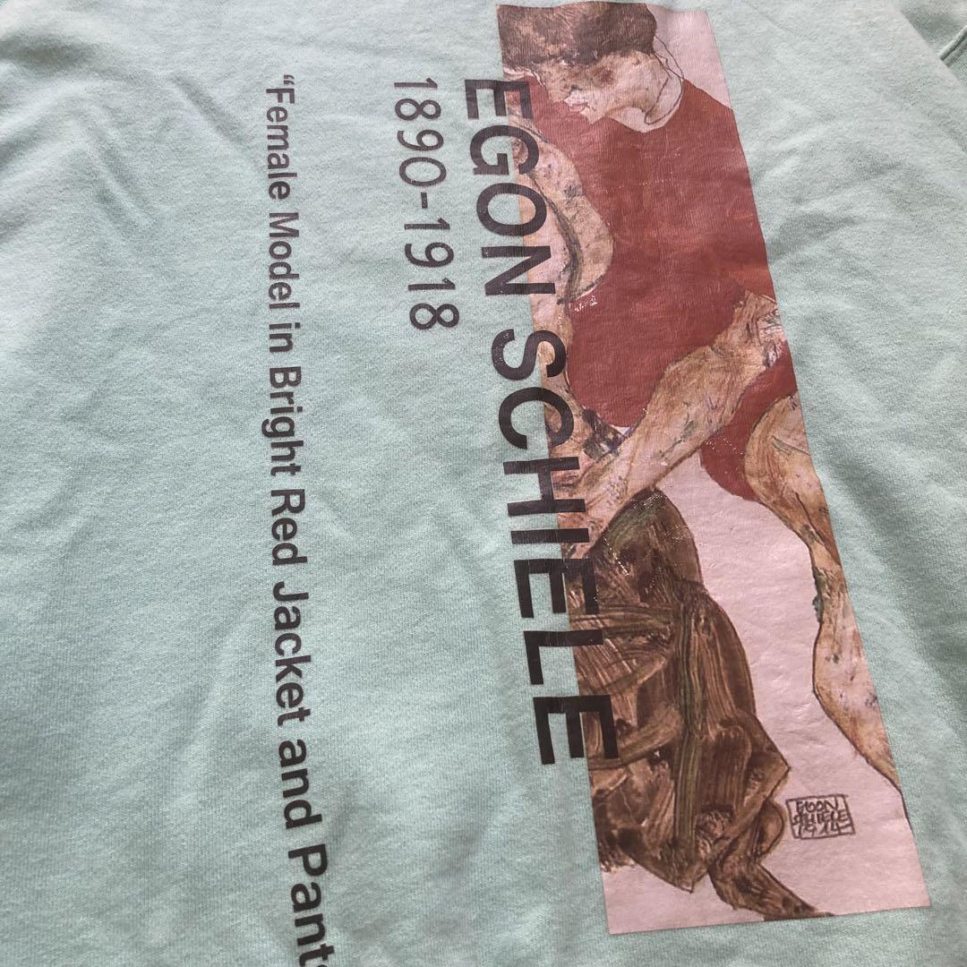 EGON SCHIELE × モンキータイム コラボ　スウェット