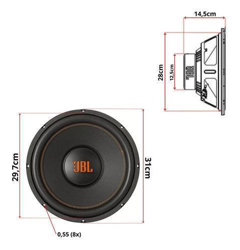 2個セットJBL 12SWMS350 サブウーファー 12インチ 350WRMS